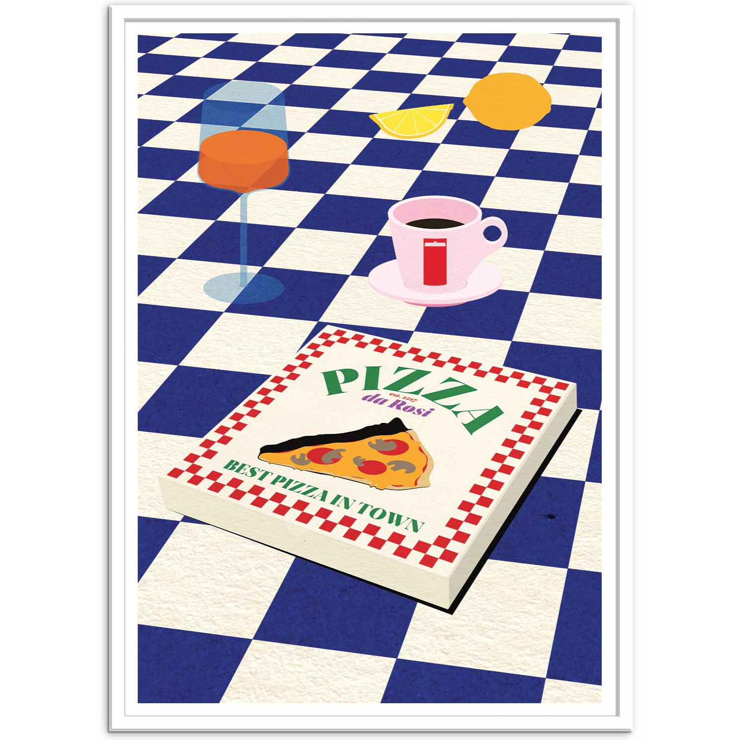 Affiche - Pizza da Rosi - Rosi Feist