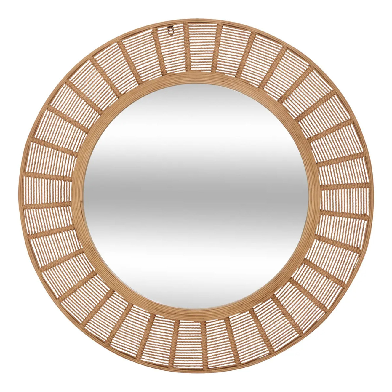 Miroir Zelie D91cm marron