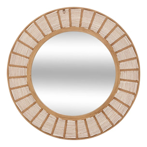 Miroir Zelie D91cm marron