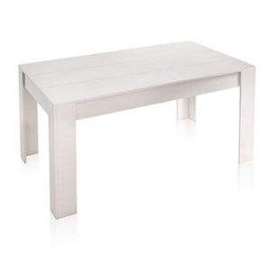 Mesa de comedor extensible Kana Blanco