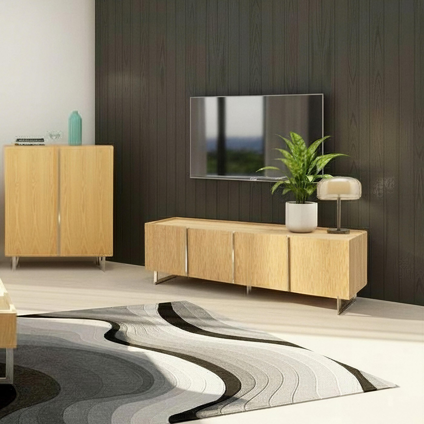 Lampe Shield 42cm Kare Design