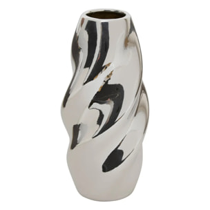 Vase Sky argent H21,5cm