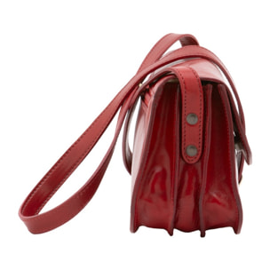 Borsa a tracolla da donna - Modello False - 100% pelle - 22.0 x 16.0 x 9.5 cm