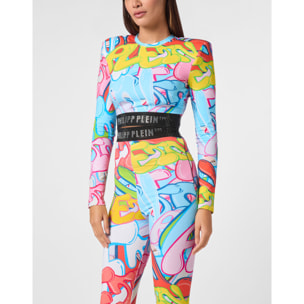 PHILIPP PLEIN Camiseta Cuello Redondo BOMBING GRAFFITI