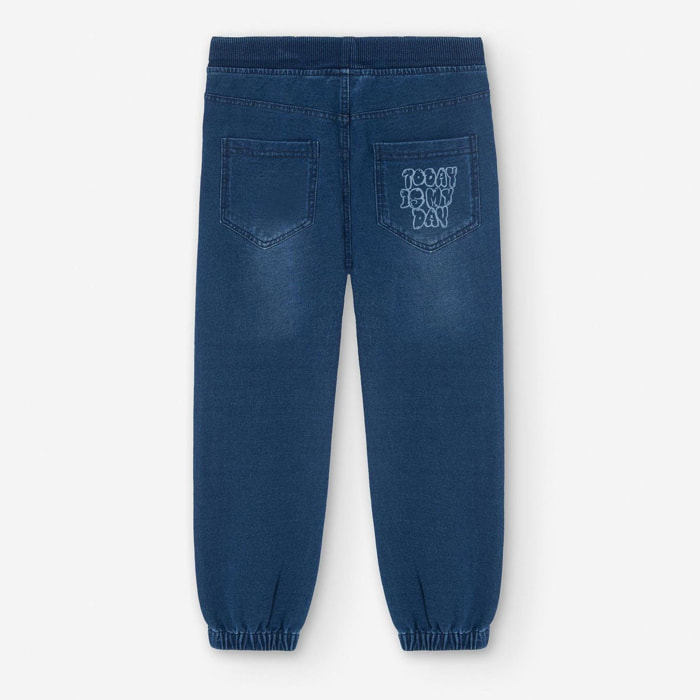 Jeans - algodón - azul denim