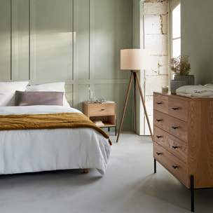 Parure de lit - gaze de coton - blanc - 260x240 cm