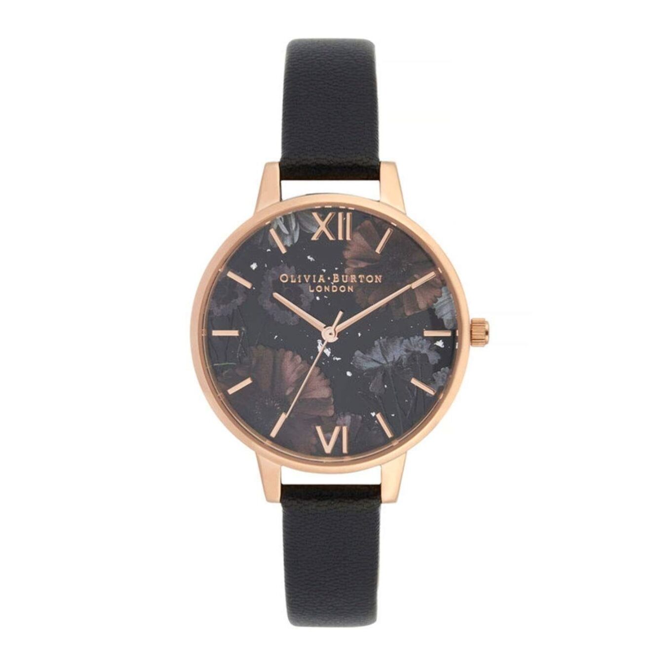 Reloj Olivia Burton OB16GD22 Mujer Analogico Cuarzo con Correa de Cuero