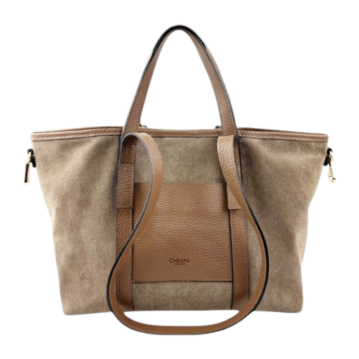 Bolso Hobo Cheval Firenze Formentera Mini F/W Gris Pardo Oscuro