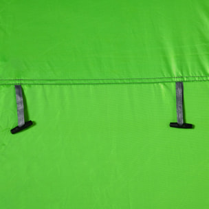 Tienda de Ducha Instantánea Tienda de Privacidad Portátil con 1 Gancho Bolsillo Bolsa de Transporte y UV 20+ para Baño Vestuario Cambiador Inodoro 126x124x189 cm Verde