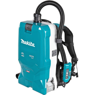 Aspirateur dorsal - Nettoyage - XGT 40V, volume 6 L avec AWS (Chantier), sans batterie ni chargeur - MAKITA - VC012GZ01