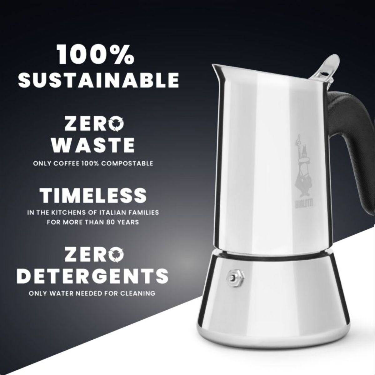 Cafetière italienne BIALETTI Venus 10 tasses