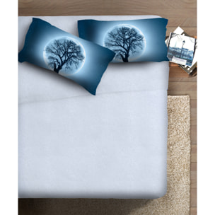 Completo letto fotografico Fine-Art IPERSAN Puro Cotone Planet