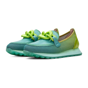Mocasin Sport Loira Aguamarina kiwi