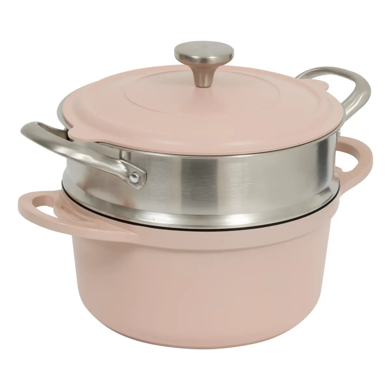 Cocotte Aluro aluminium rose D24cm