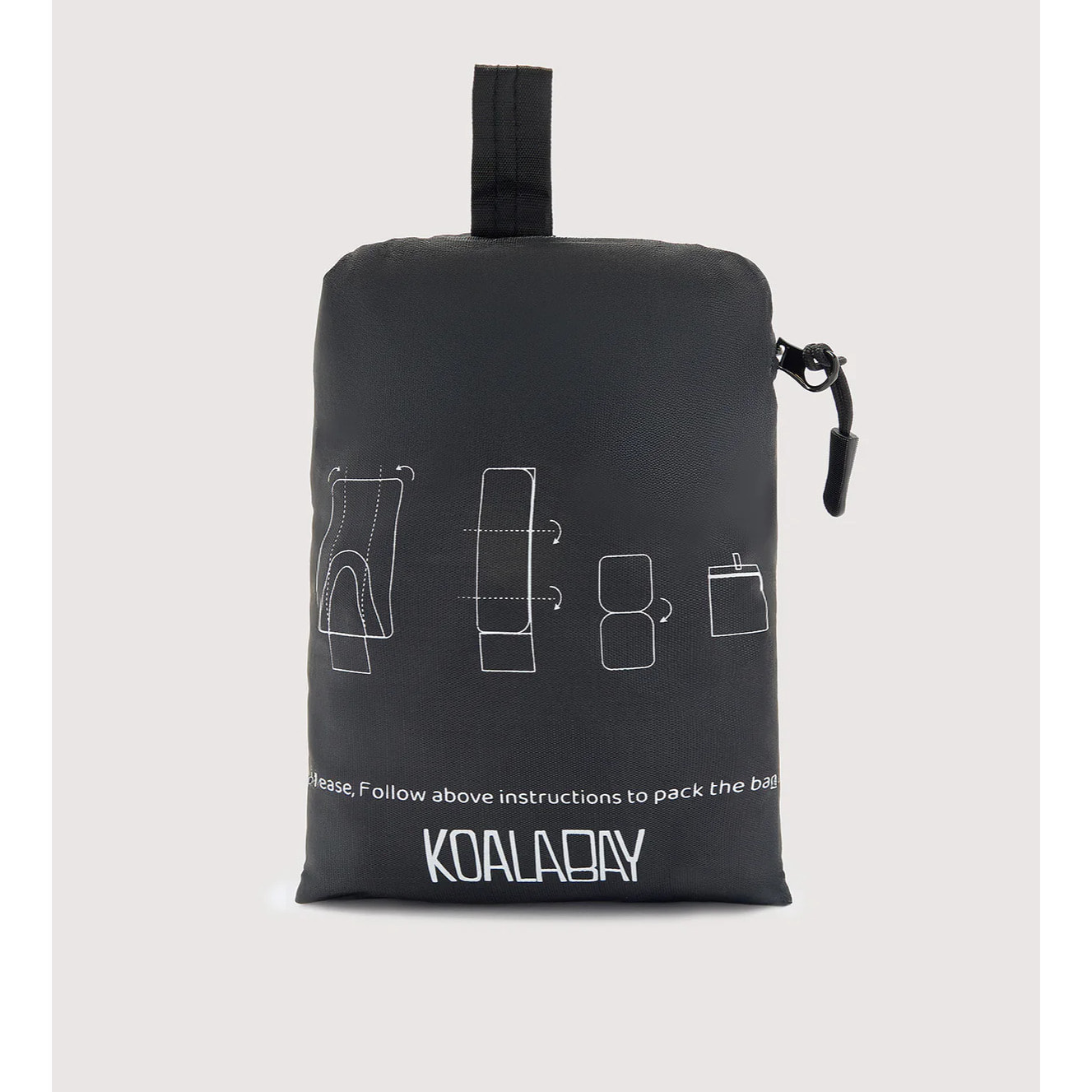 Shopping Bag Plegable Negro - Martinica