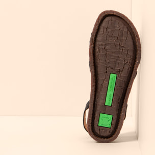 Sandalias N5802 SOFT NAPPA BLACK/PANGLAO color Black