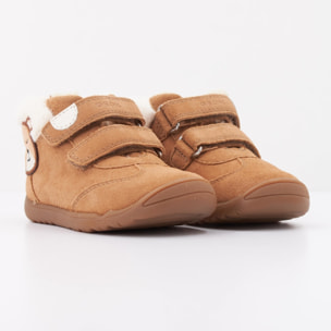 Zapatillas Niña de la marca GEOX  modelo B664PA 00022 B MACCHIA MARRON CLARO