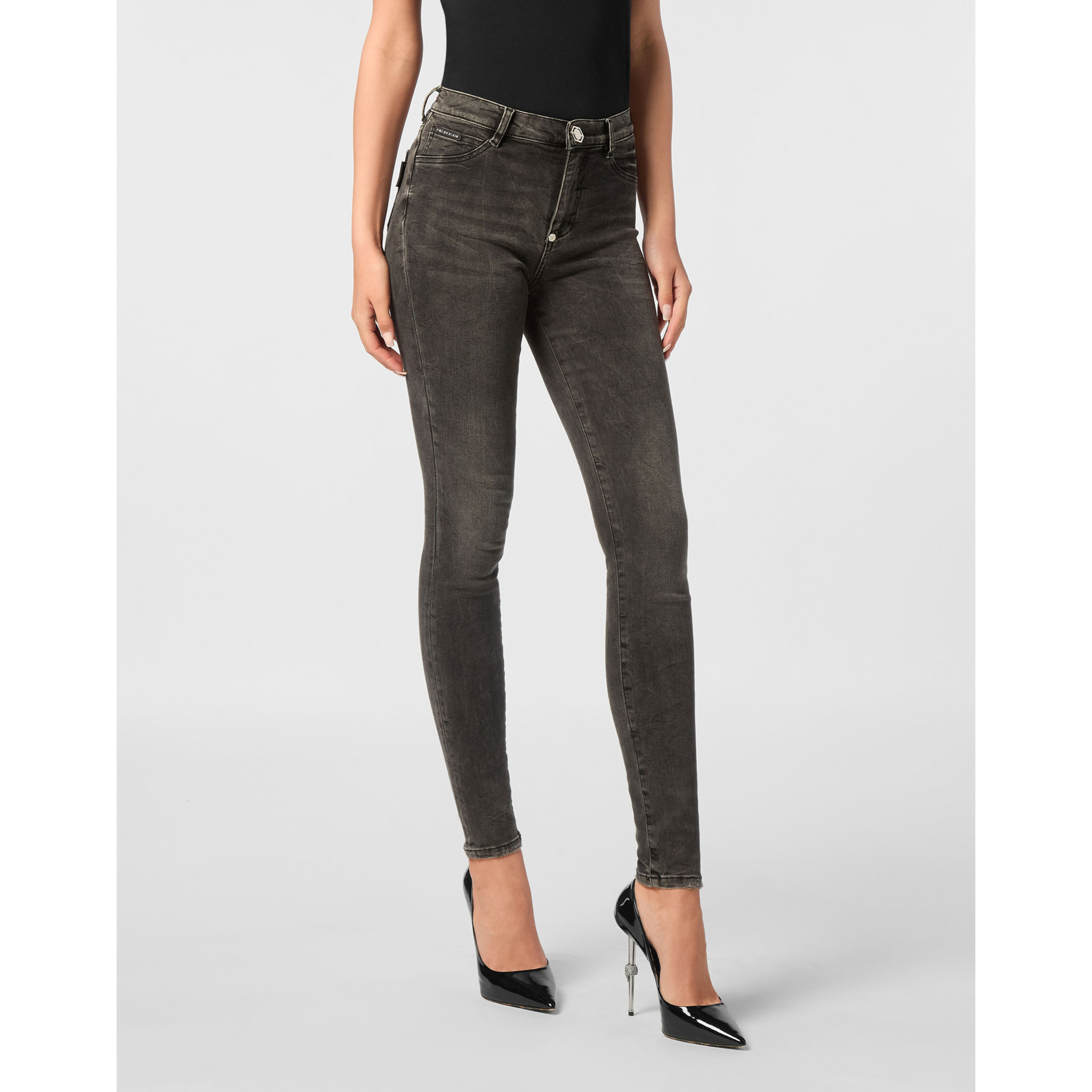PHILIPP PLEIN High Waist Jegging