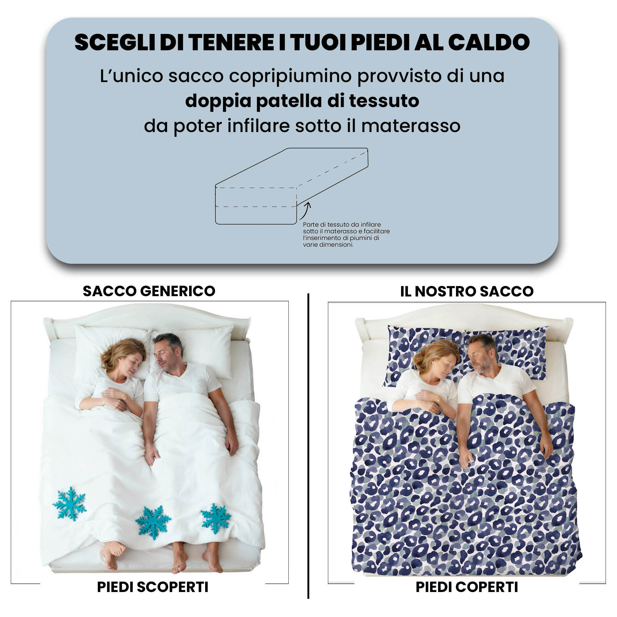 COPRIPIUMINO FASHION, 100% Microfibra, No Stiro - WILD