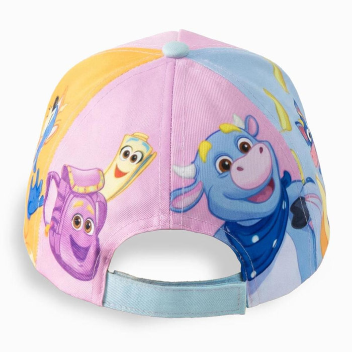 Gorra tipo visera Dora La Exploradora - Color Rosa