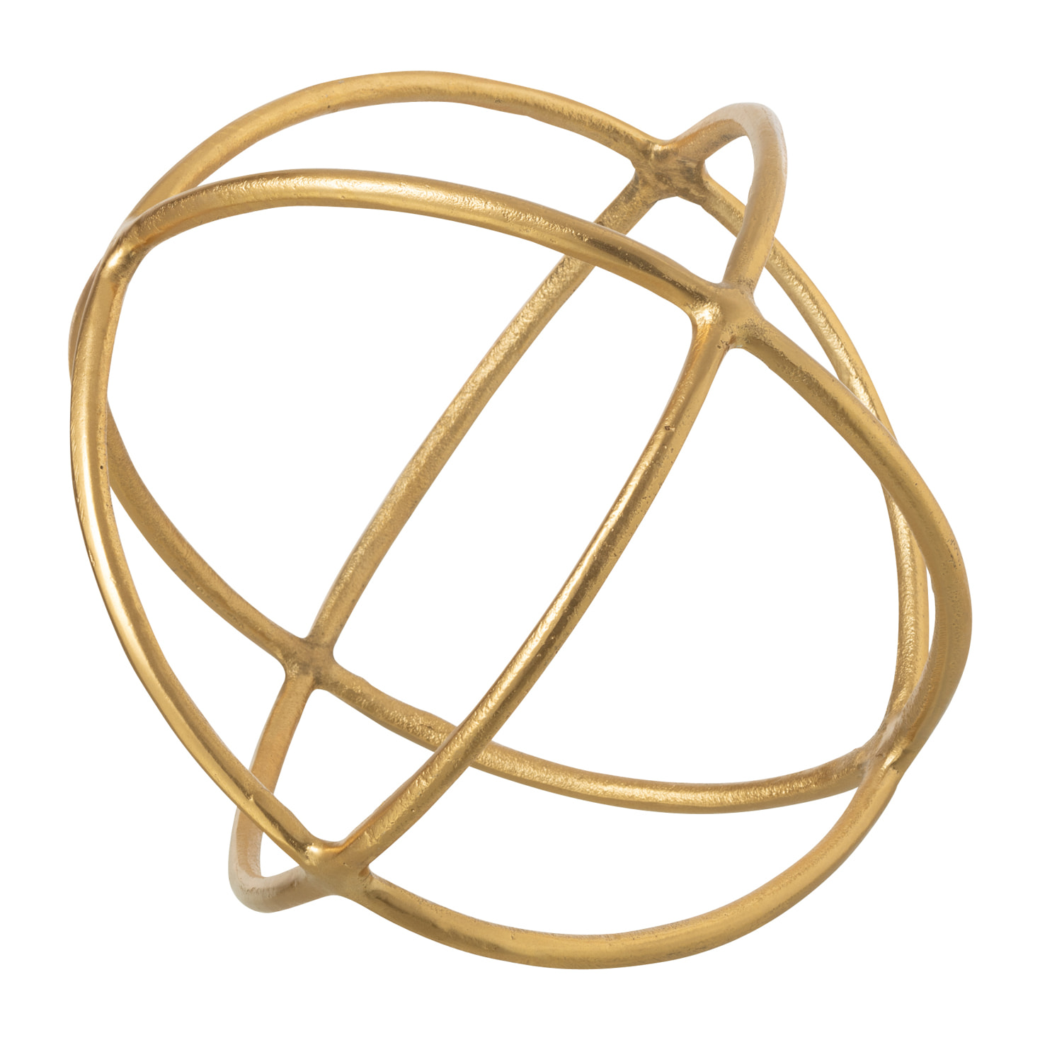 J-Line décoration Boule Sculpture - aluminium - or - large