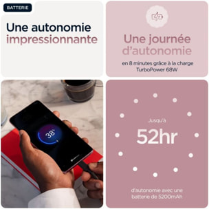 Smartphone MOTOROLA Edge 60 Fusion Zephyr 256Go