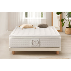 MATELAS KING PREMIER SPRING, RESSORTS ENSACHÉS, 30 cm, 1 place - Moonia