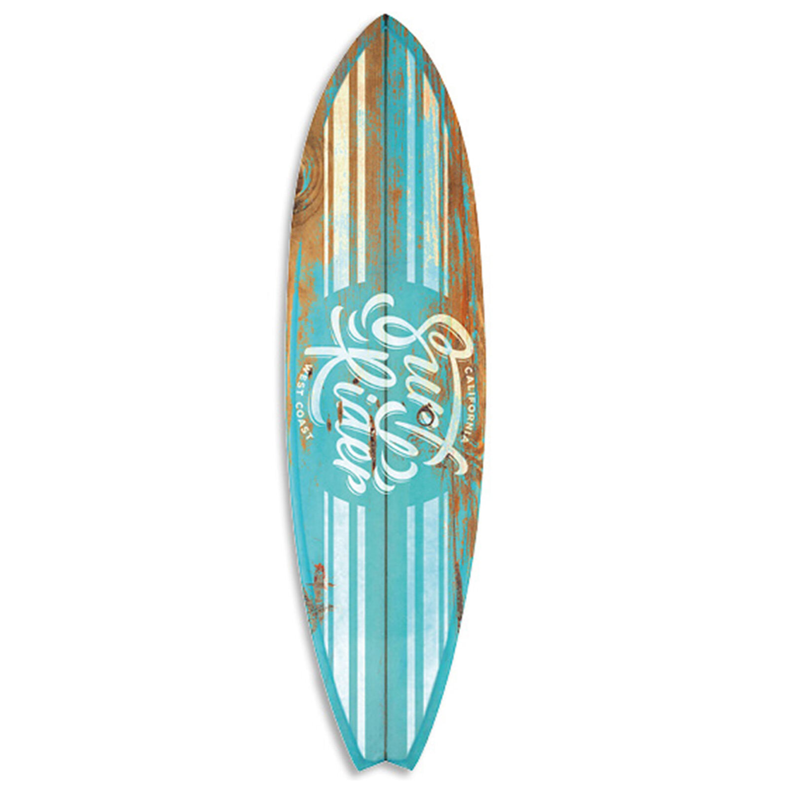Planche de surf décorative surf california Tableau alu Dibond