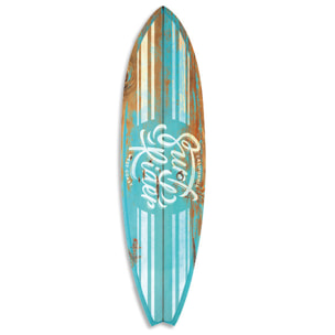 Planche de surf décorative surf california Tableau alu Dibond