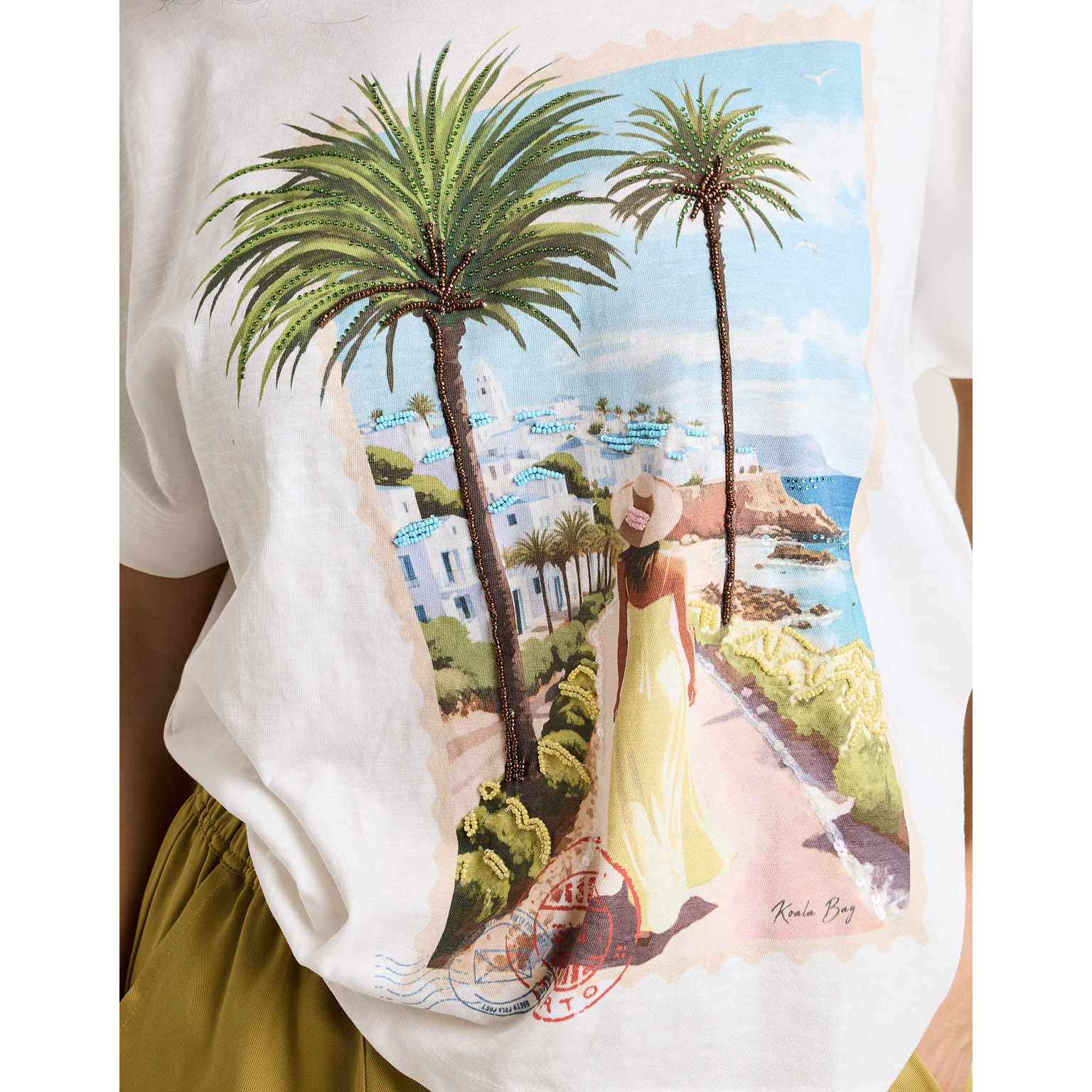 Camiseta Manga Corta Blanco - Londry