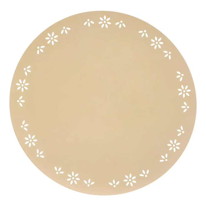 Set de table détails fleuris Margot D38cm