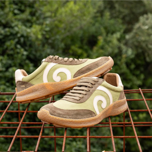 Zapatos N5435 MULTI LEATHER GREY/OROEL color Grey