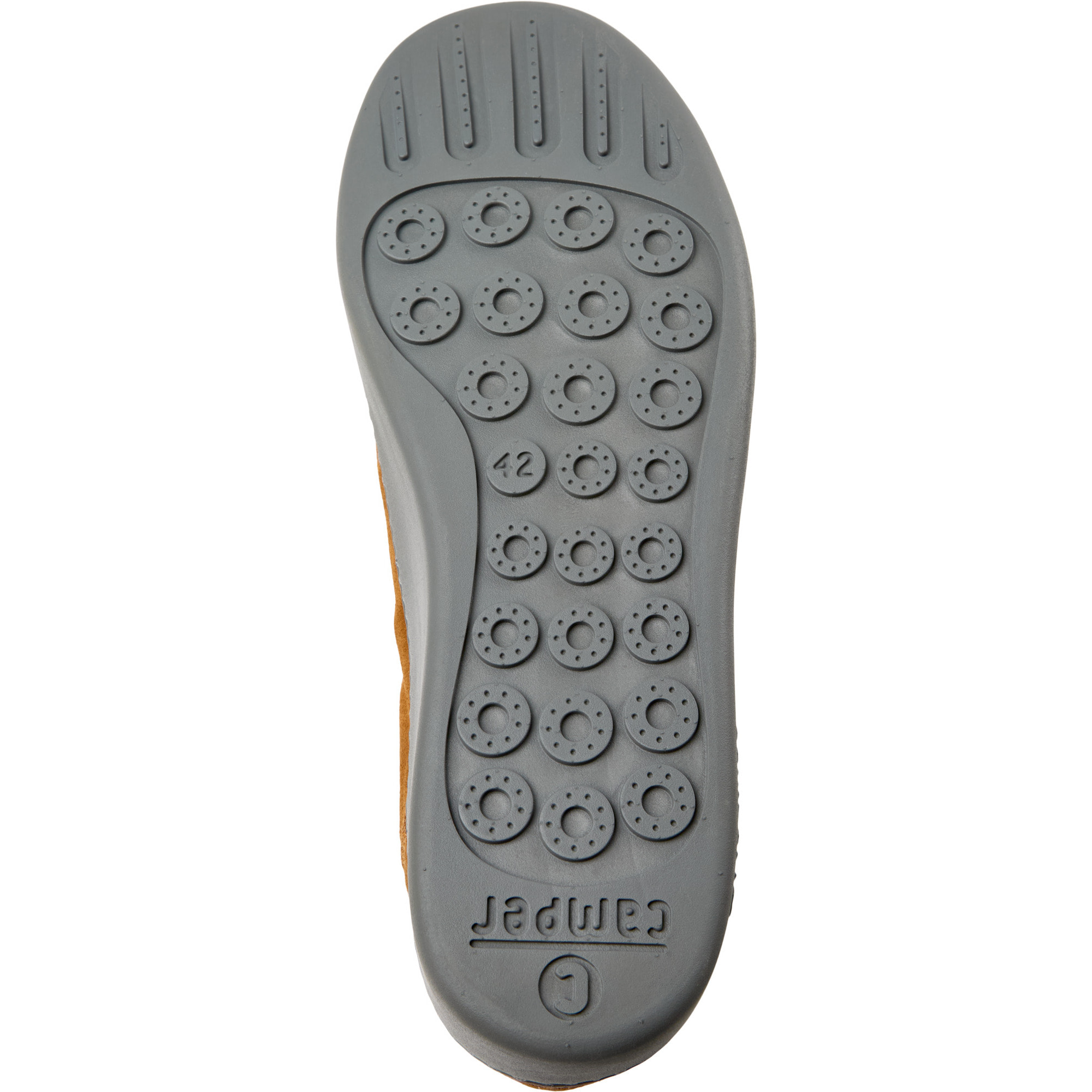 Sneakers - CAMPER Peu Touring - Marrone - Pelle scamosciata