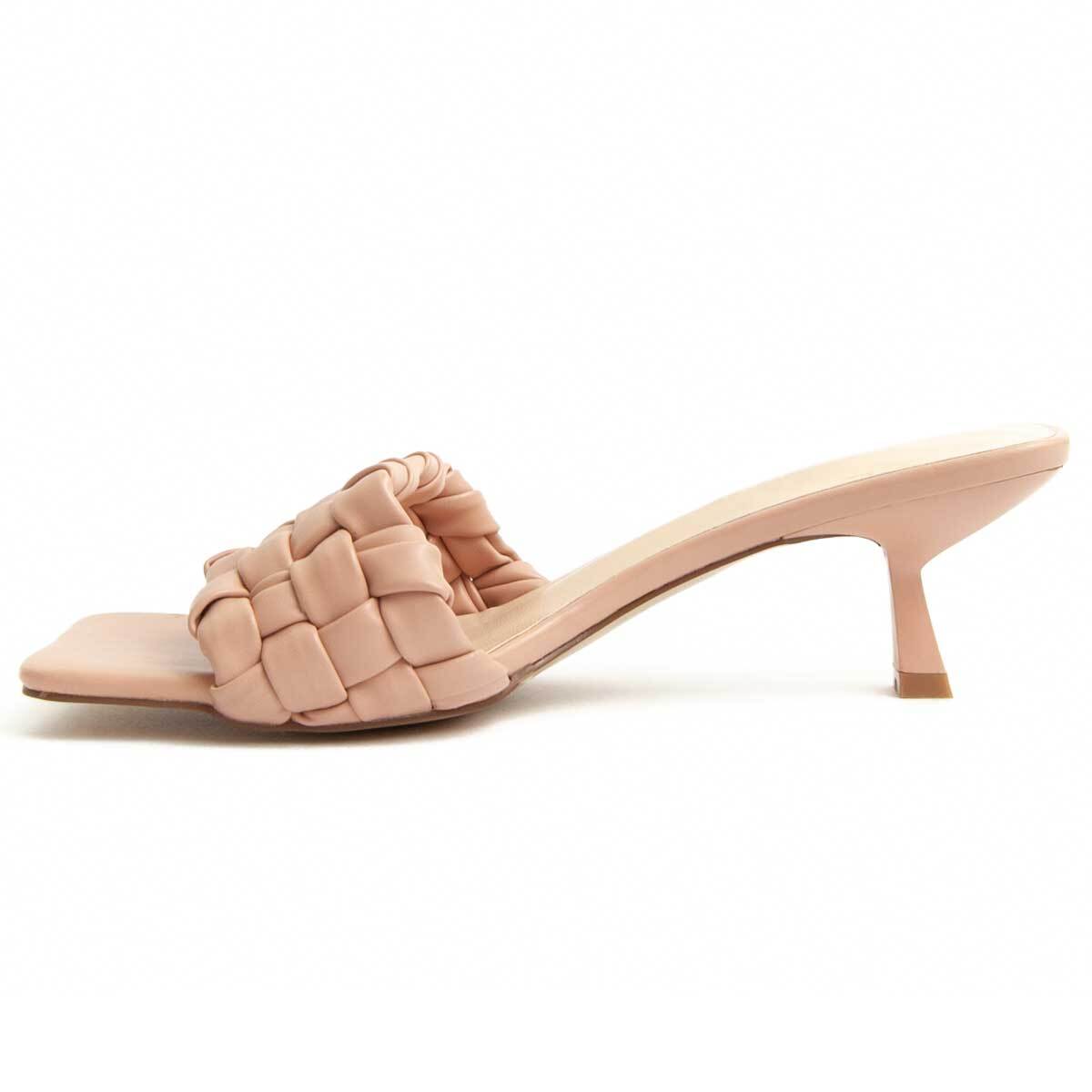 Sandalias de tacón - Beige - Altura: 5 cm