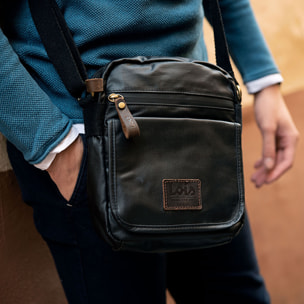 Bandolera Hombre Textil Lois Hubbard Negro