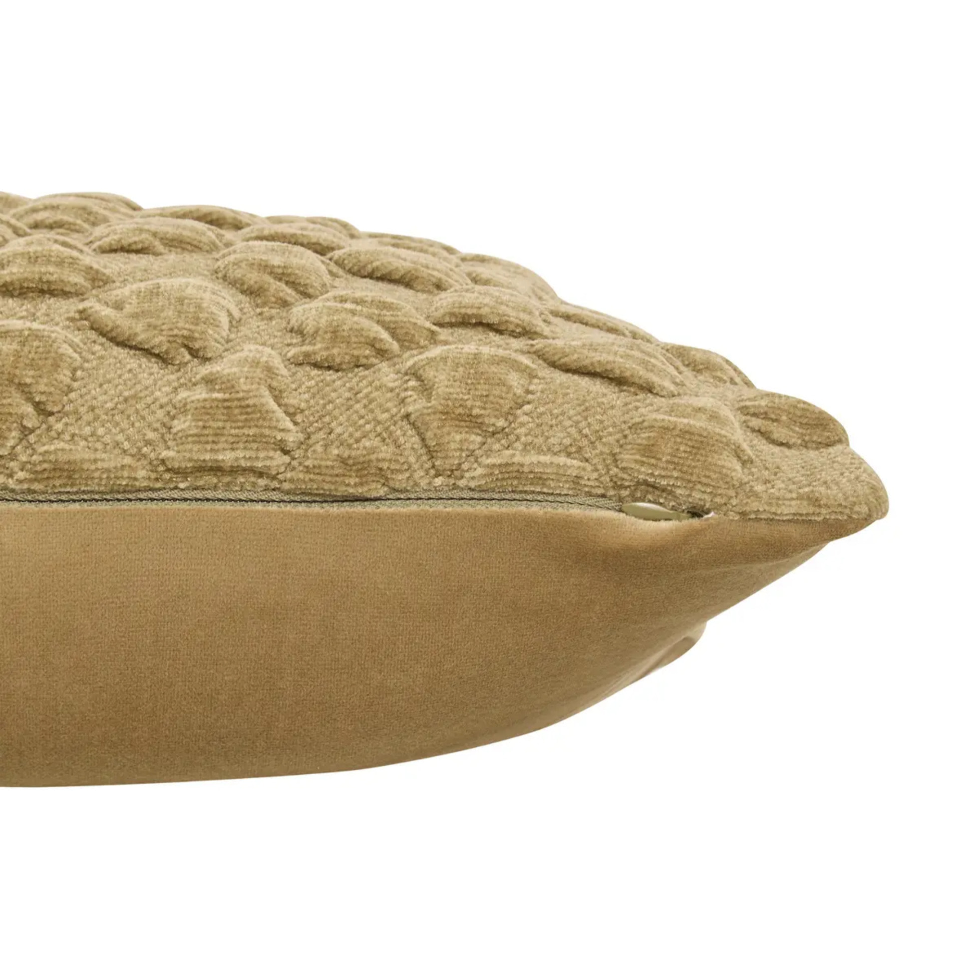 Coussin Nova vert Kaki 40x40cm