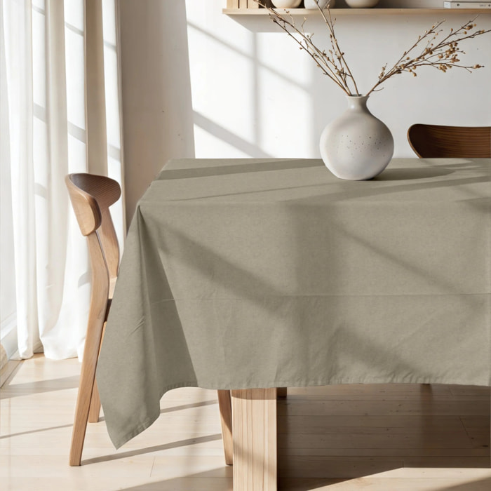 Nappe en résine anti-taches Uni Naturel 157