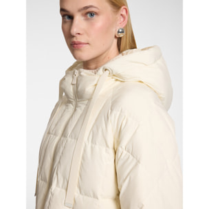 Elena Mirò - Piumino lightweight in nylon trapuntato - Bianco