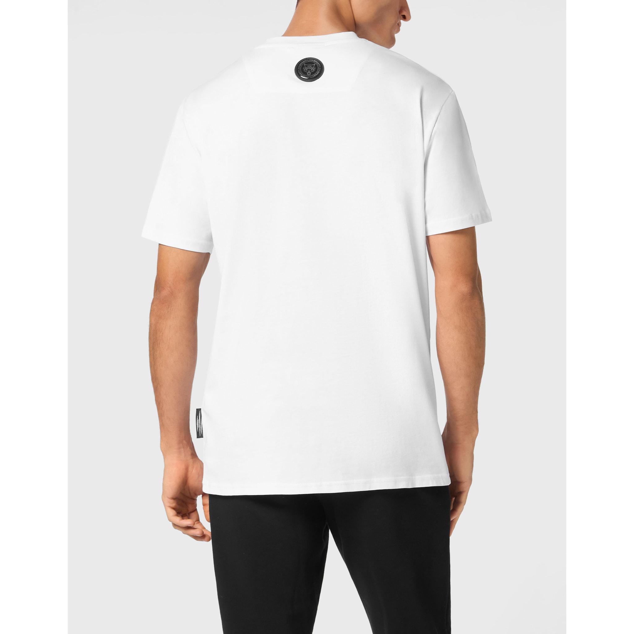 PLEIN SPORT T-Shirt Round Neck SILVER BRUSH
