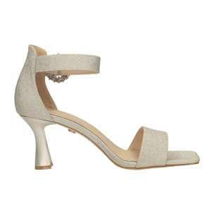 Sandali Donna Tata Italia Argentato