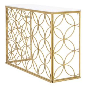 CONSOLE STAR MARBLE CM 120X40X80