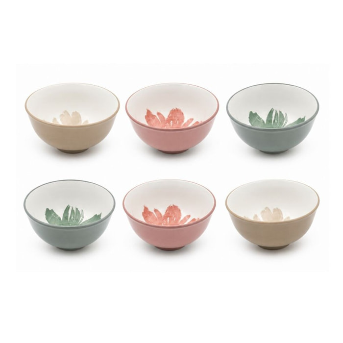 Lot de 6 petits bols, HANAE
