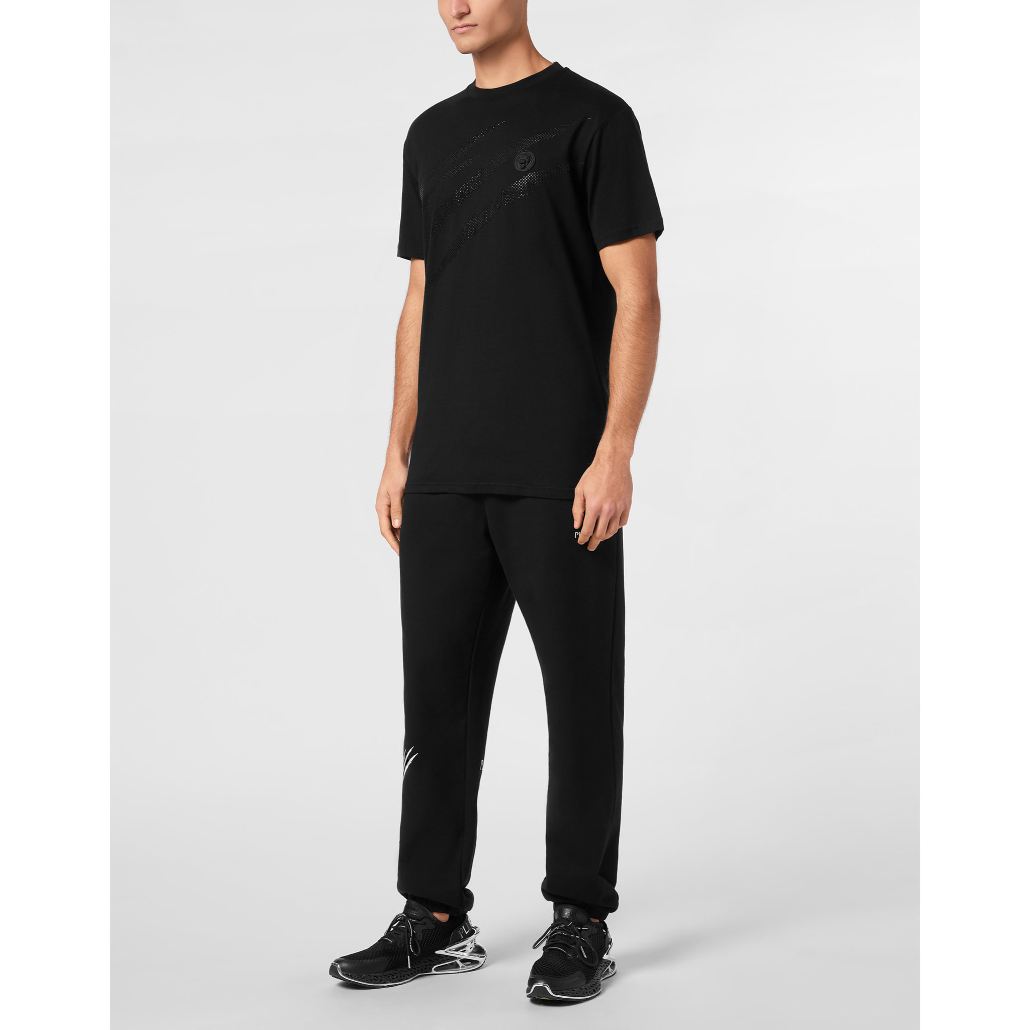 PLEIN SPORT T-Shirt Round Neck SCRATCH