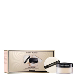 Indulgent Icons - Loose Setting Powder - Coffret Poudre Libre Fixante Transparente et Houppette