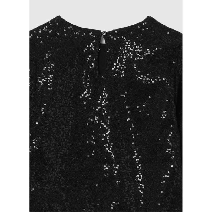 Blusa con paillettes