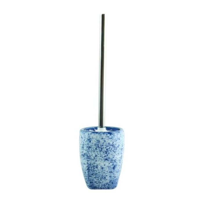 Brosse wc avec support Céramique CARRARE Bleu MSV