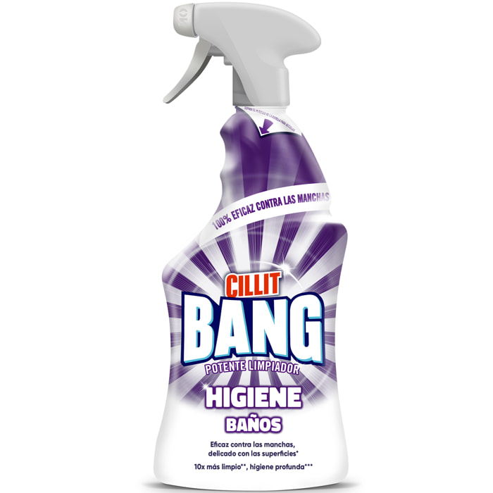 Cillit Bang - Spray Higiene Baño 750ml, pack 3 unidades x 750ml