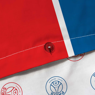 Parure de lit imprimée 100% coton, PSG CLASSIC
