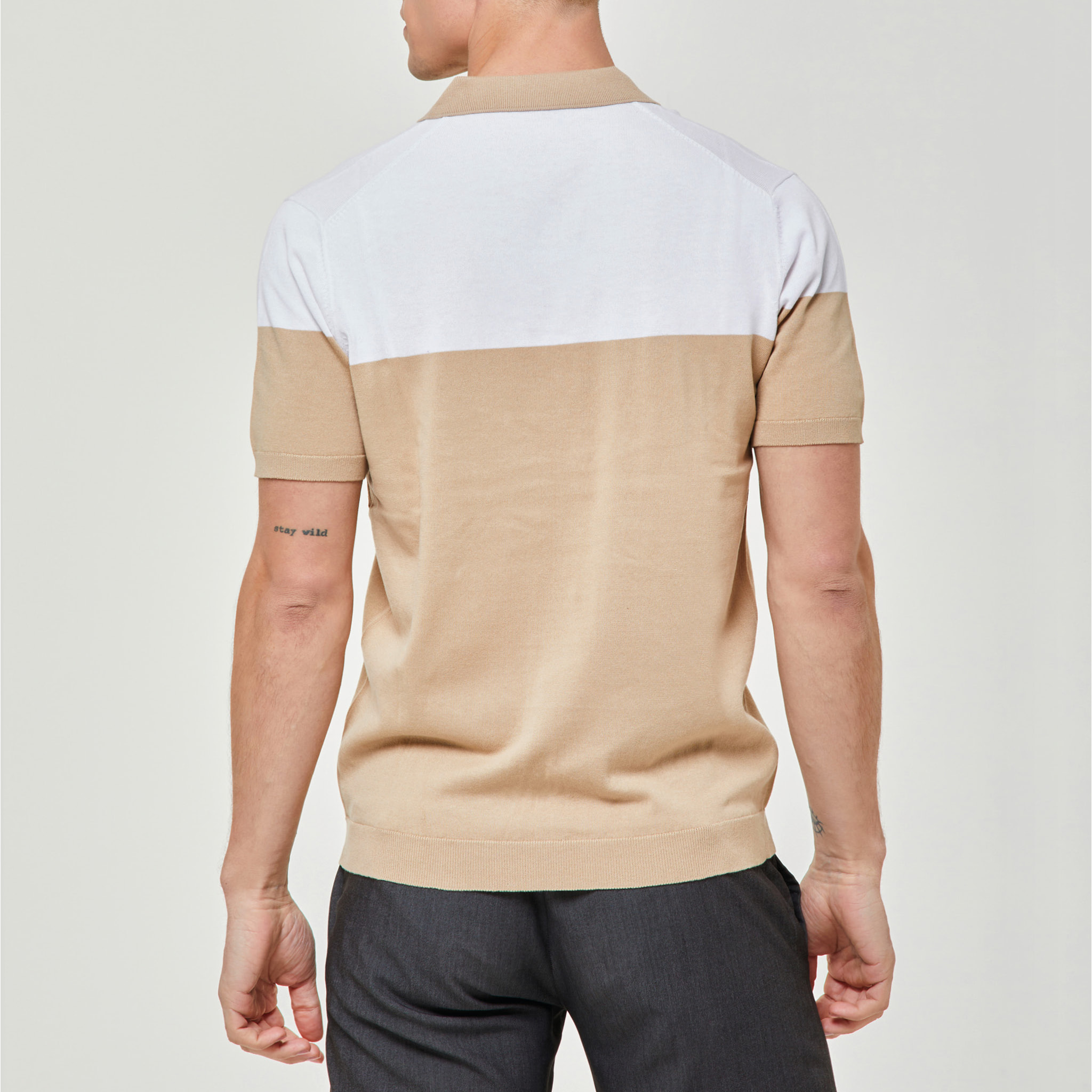 MAGLIA MIRKO SCOLLO A V MANICA CORTA