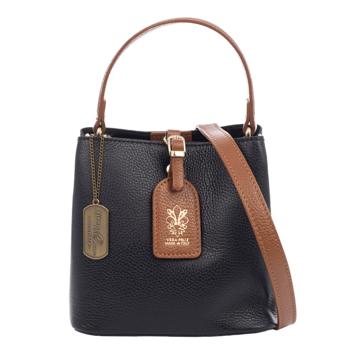 Bernate Borsa a mano Donna. Vera pelle Dollaro.